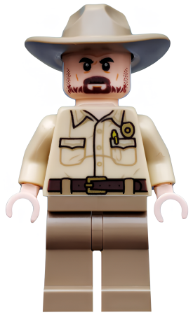 Минифигурка Lego Stranger Things Chief Jim Hopper st007 U